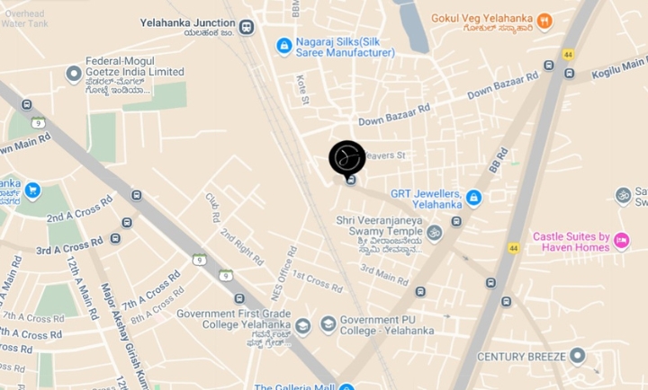 Map Image of Jay's Watch Store Location