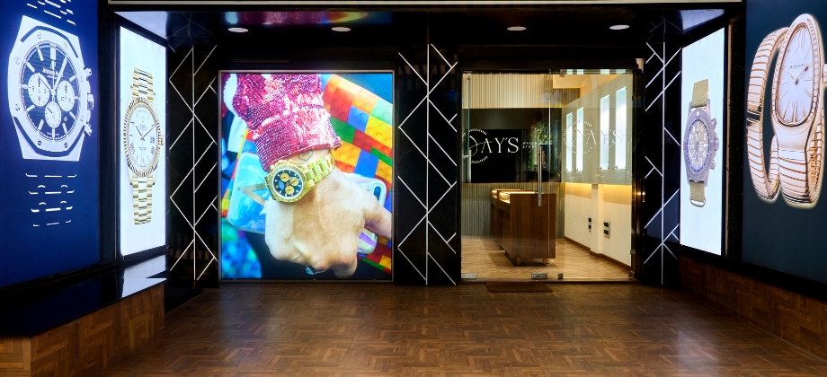 Inside View of Jay's Watch Store