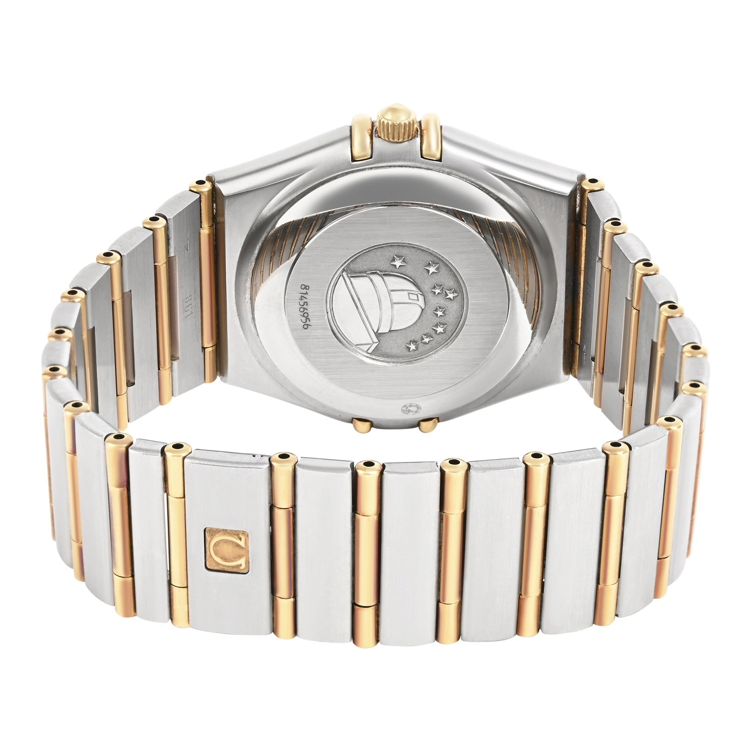 Constellation Steel & Yellow Gold Yellow Dial Diamond Markers