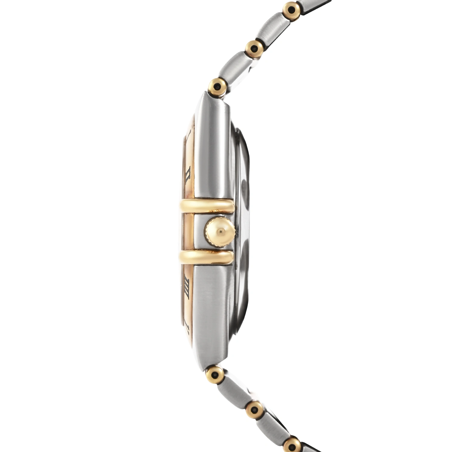 Constellation Steel & Yellow Gold Yellow Dial Diamond Markers