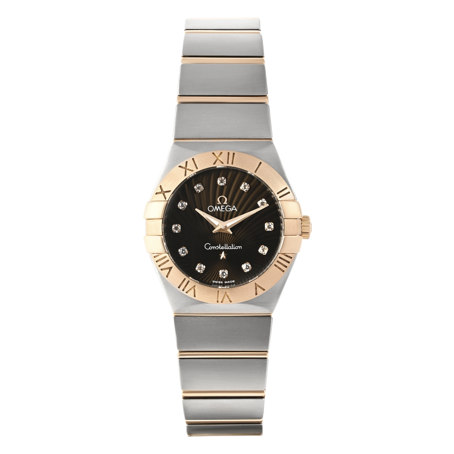 Constellation Steel and Red Gold Brown Dial
