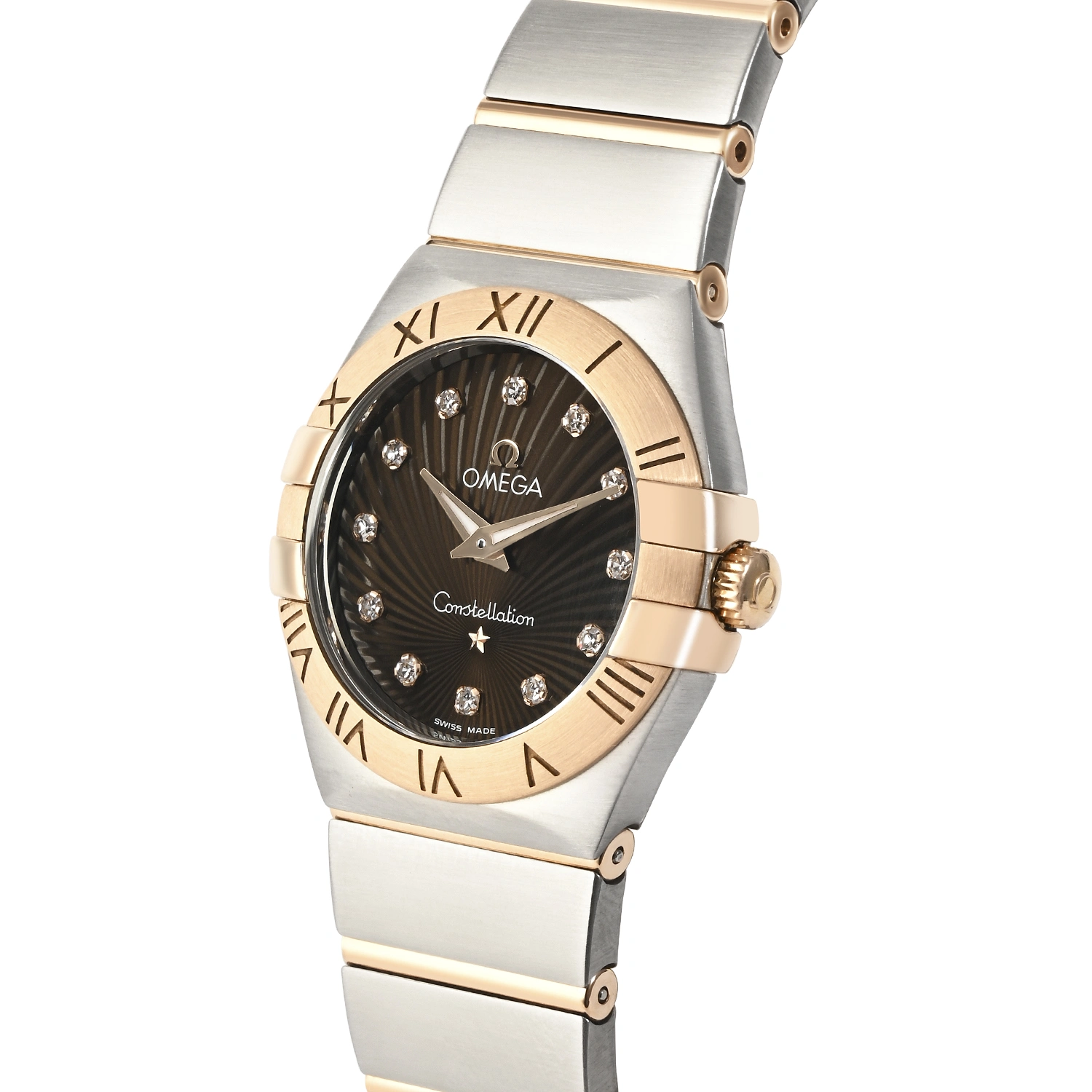 Constellation Steel and Red Gold Brown Dial