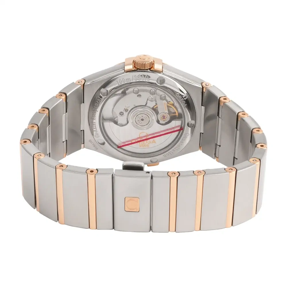 Constellation Steel and Rose Gold Diamond Dial