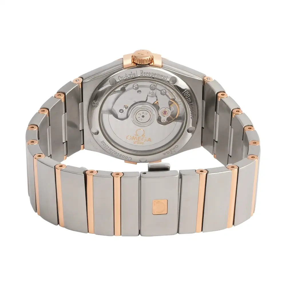 Constellation Steel and Rose Gold Logo Motif Dial