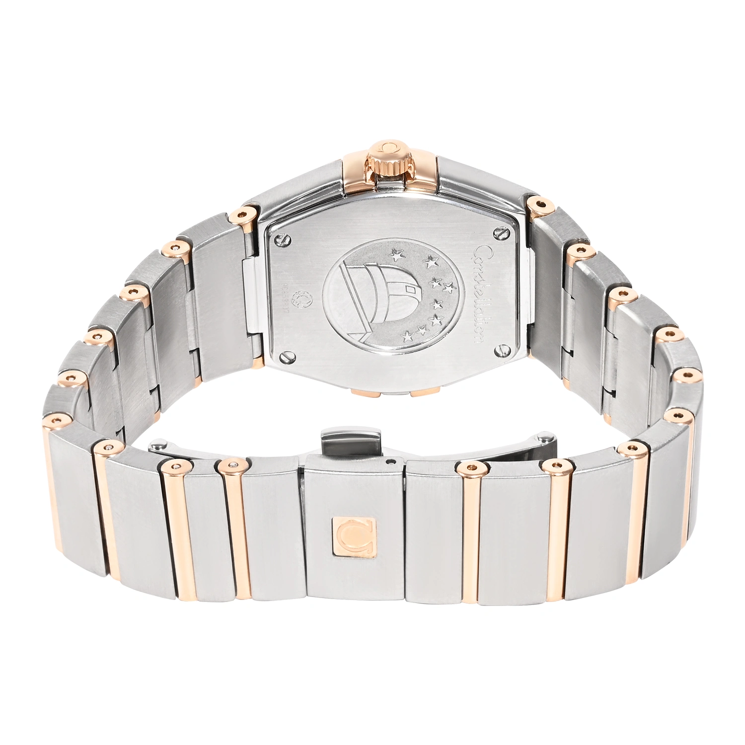 Constellation Steel and Sedna Gold Diamond Markers and Diamond on Bezel