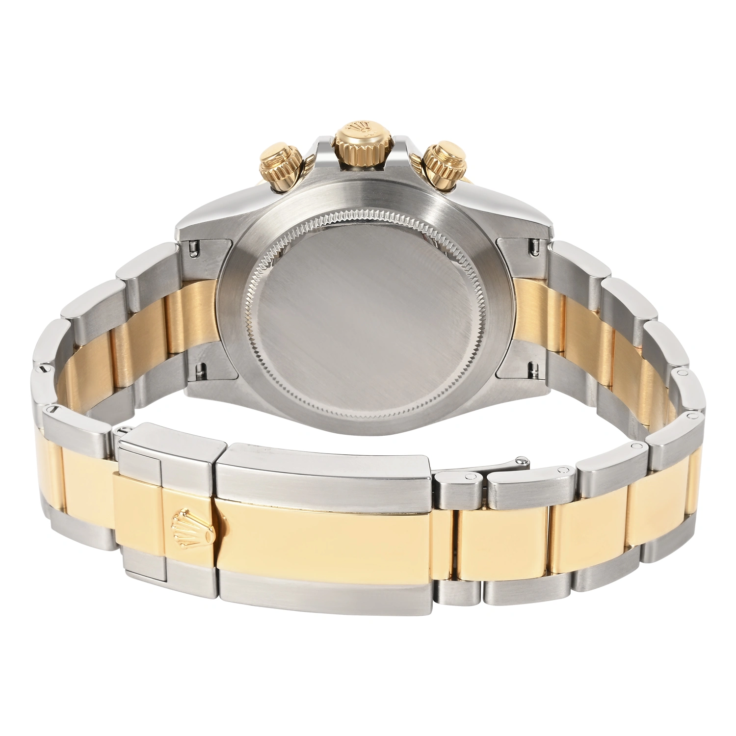 Cosmograph Daytona Steel and Yellow Gold Dark Mother-of-Pearl Dial