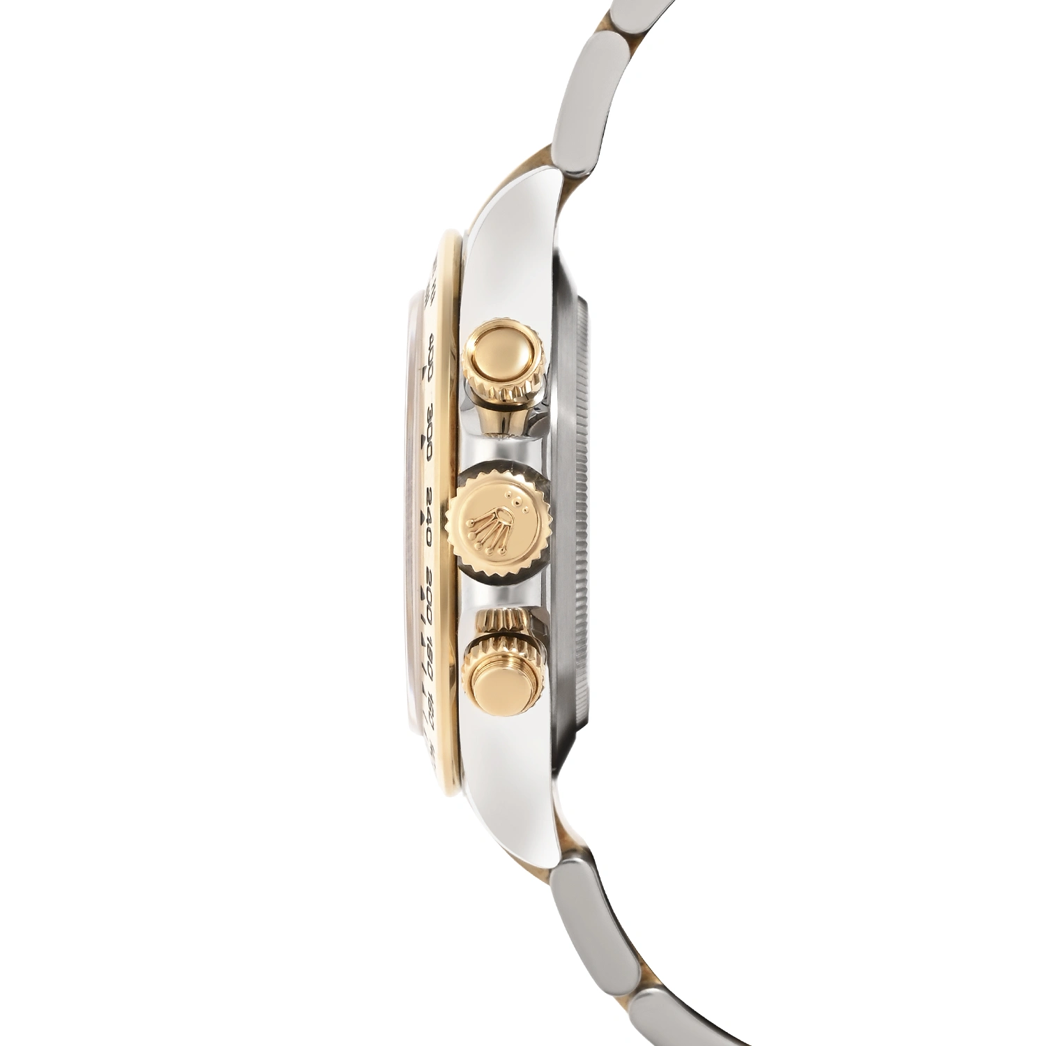 Cosmograph Daytona Steel and Yellow Gold Dark Mother-of-Pearl Dial