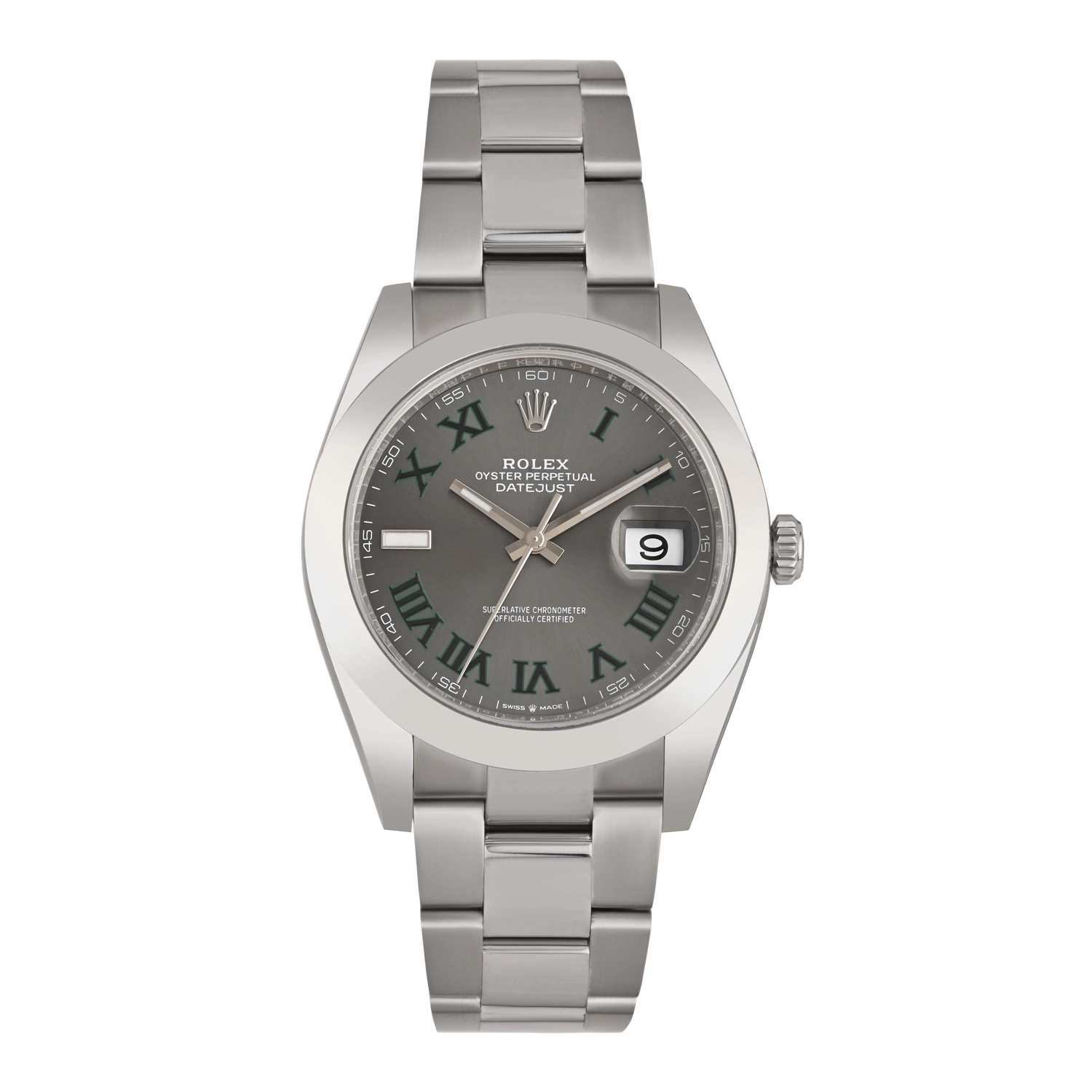 Datejust 41 Steel Slate Dial