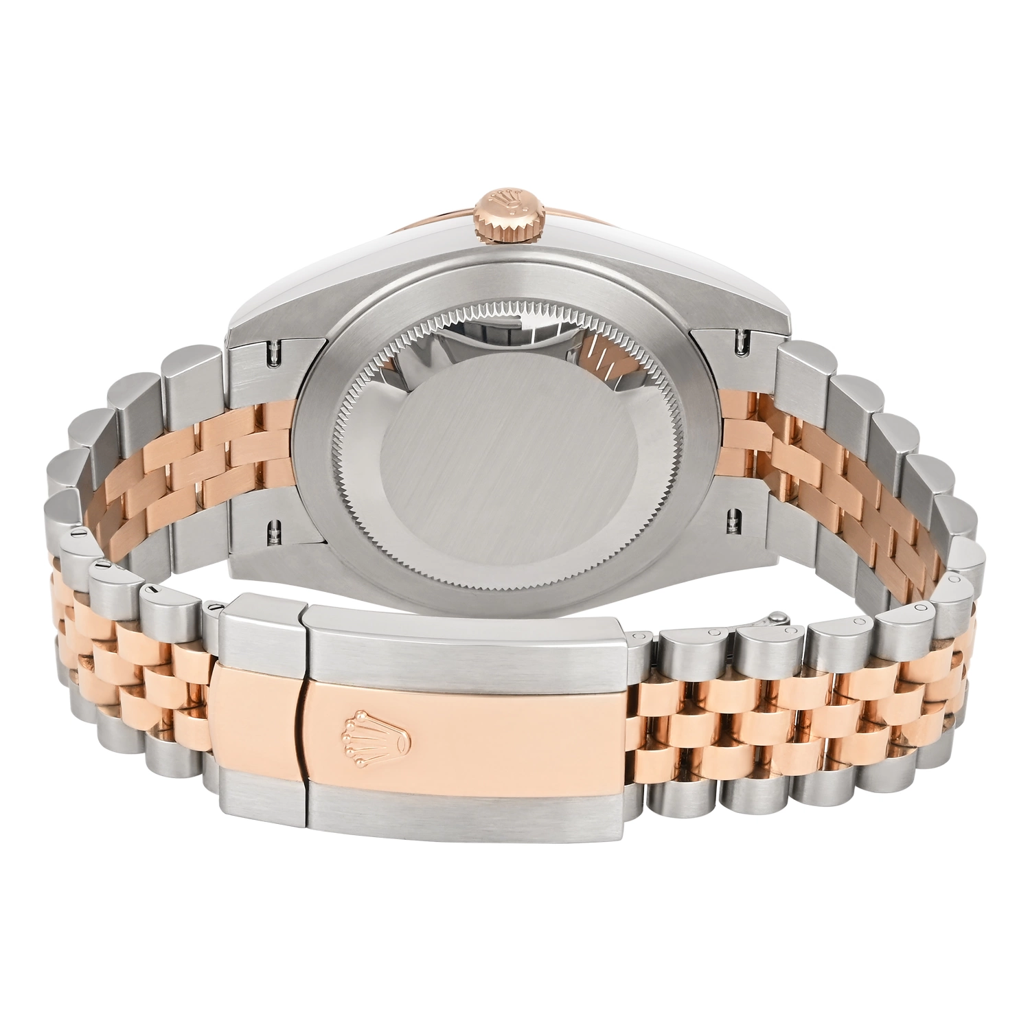 Datejust 41 Steel & Everose Gold Chocolate Dial