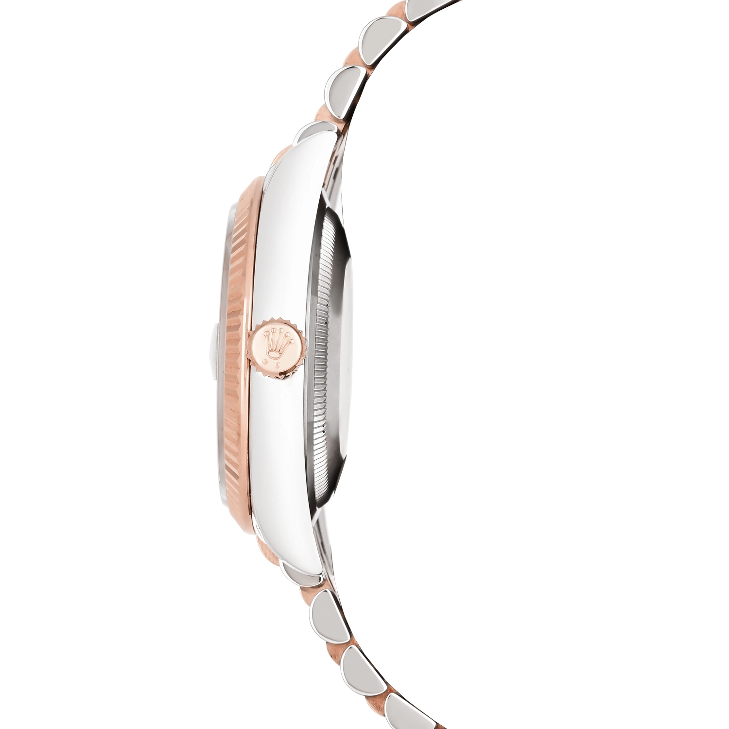 Datejust 41 Steel & Everose Gold Chocolate Dial