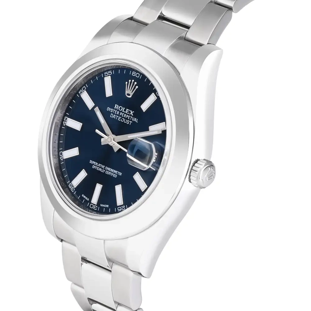 Datejust 41mm Blue Dial on Oyster Bracelet