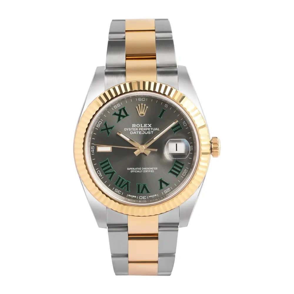 Datejust Steel and Gold Slate