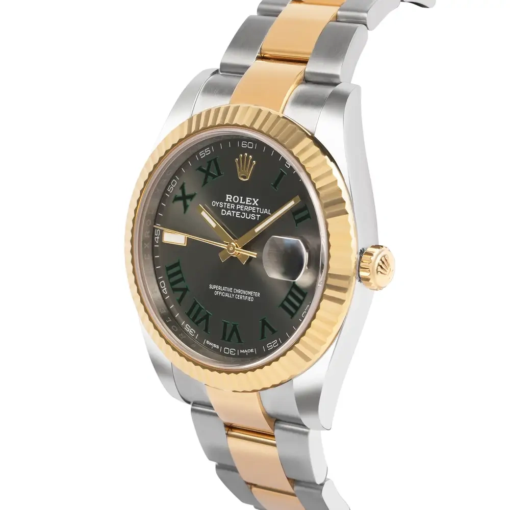 Datejust Steel and Gold Slate