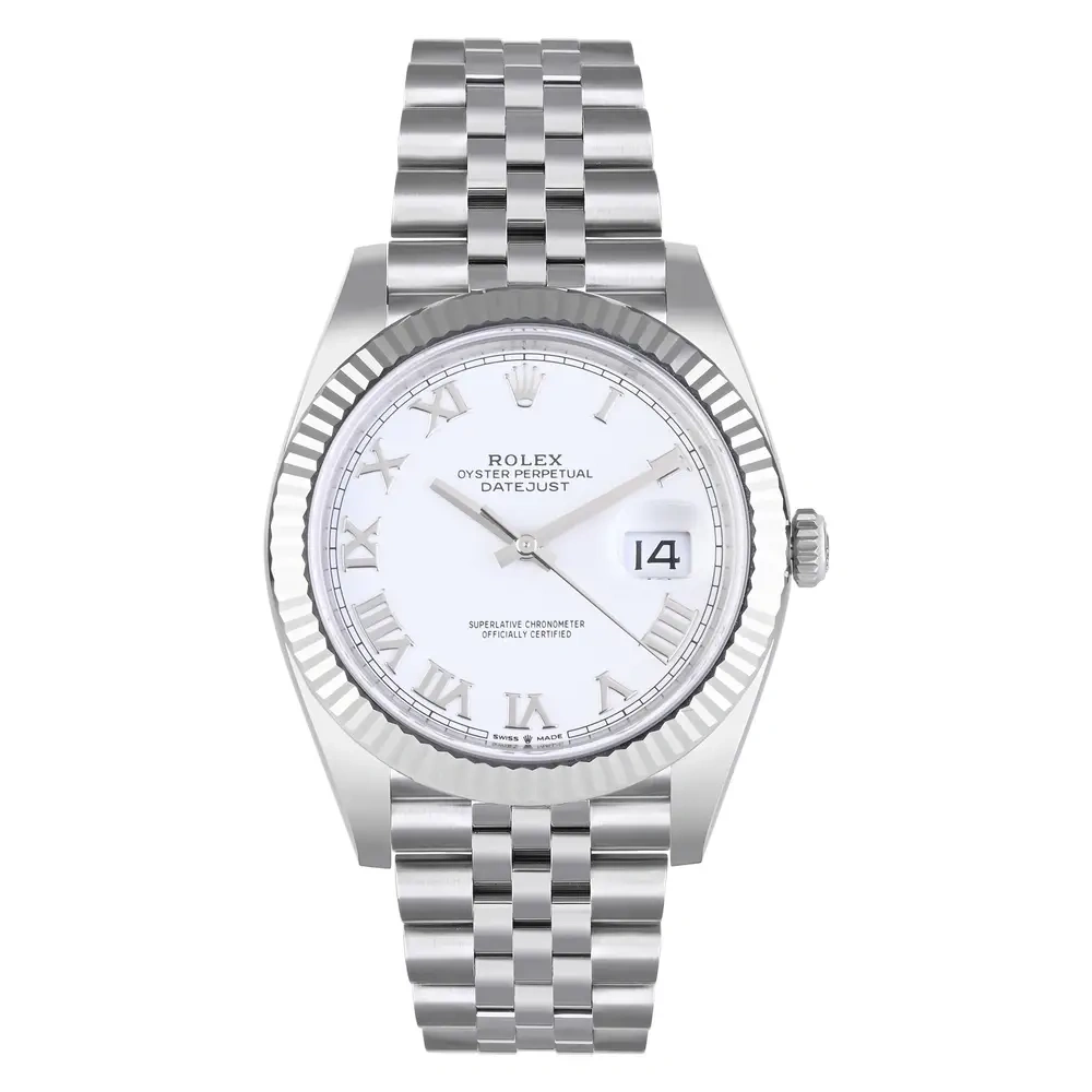 Datejust White Dial Roman Numerals