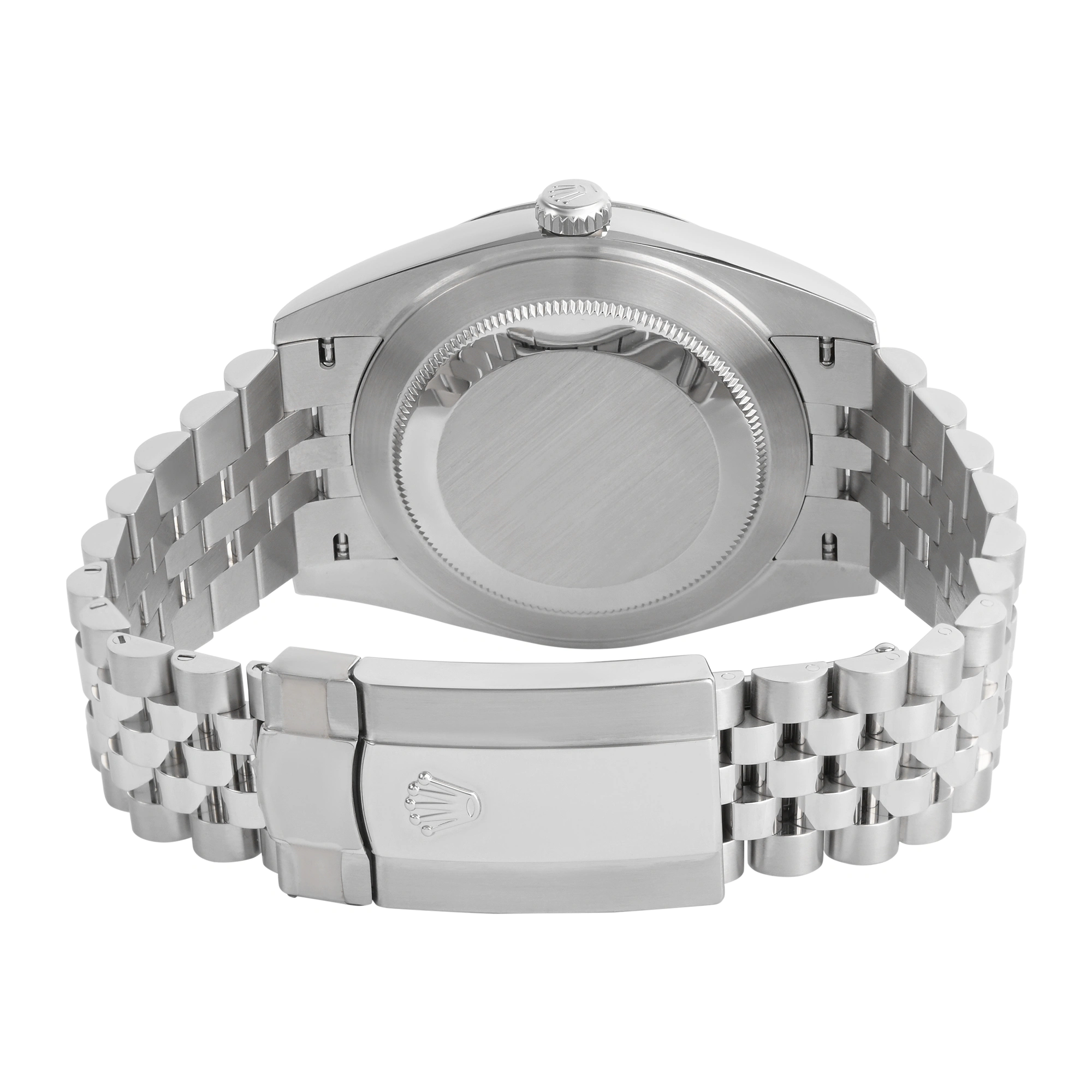 Datejust White Gold & Oystersteel Bright Blue Diamond Dial