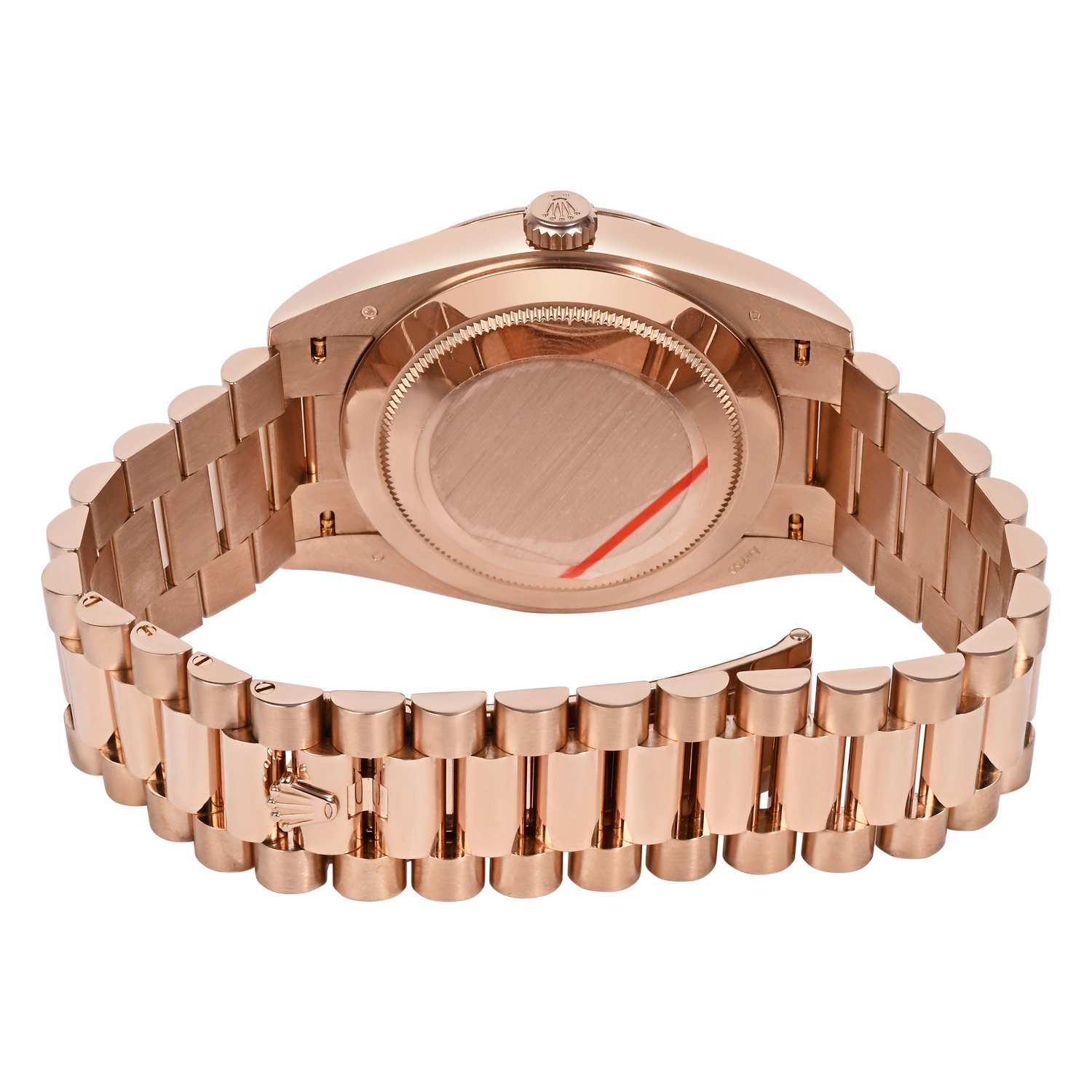 Day-Date 40 Everose Gold Sundust Diamond Set Dial