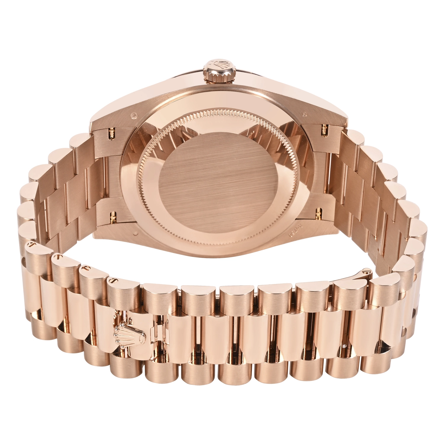 Day-Date 40 Everose Gold White Dial
