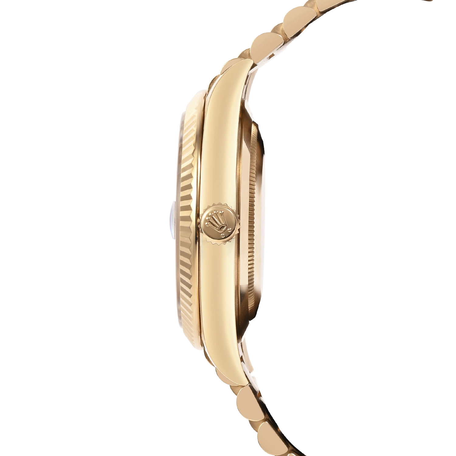 Day-Date 40 Yellow Gold Bright Black Dial