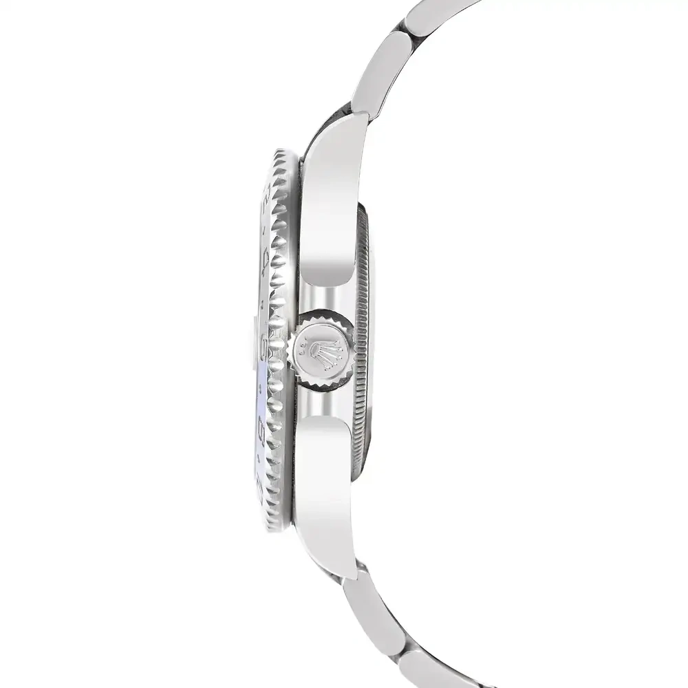 GMT Master II Black and Blue Bezel on Oyster