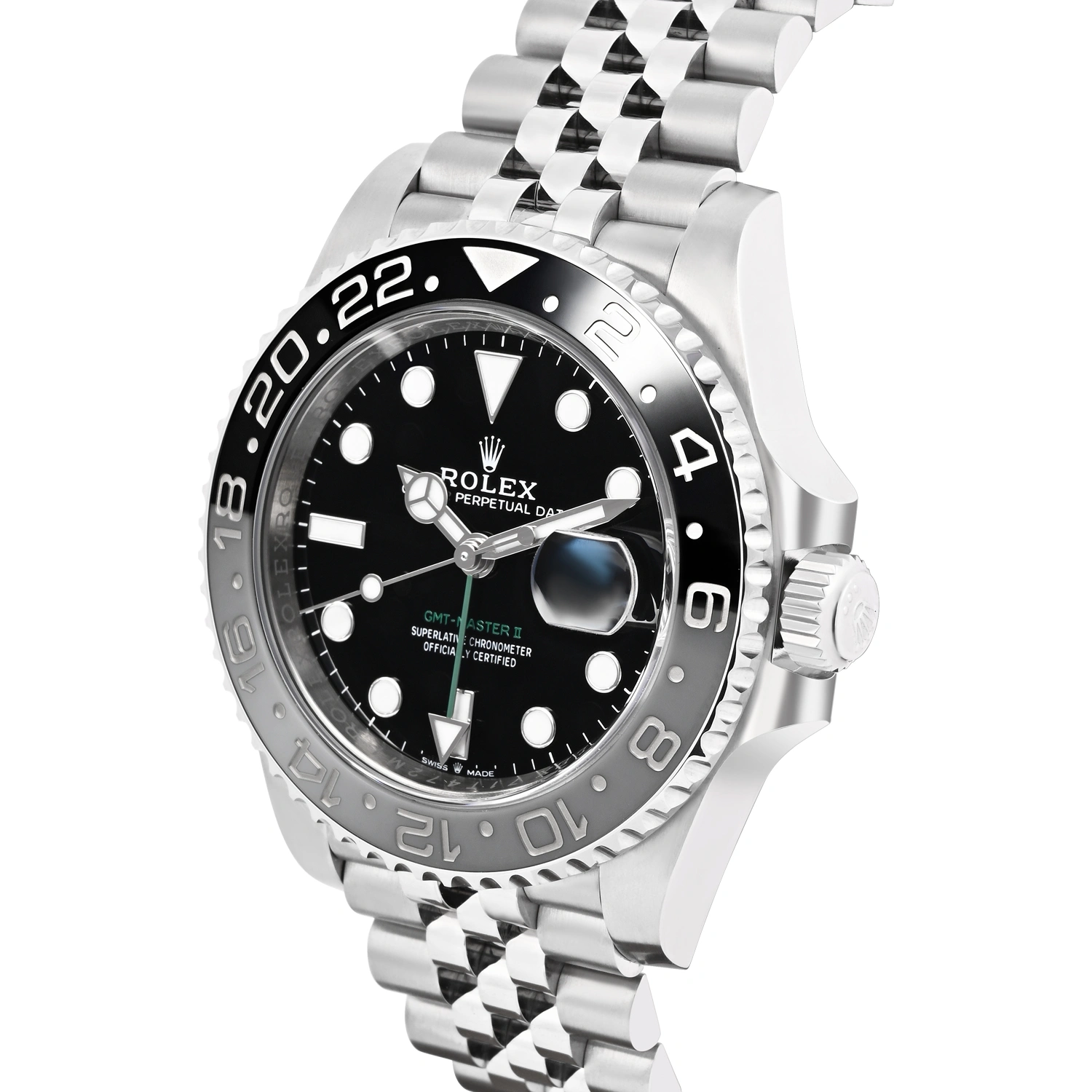 GMT Master II Black and Grey Bezel on Jubilee