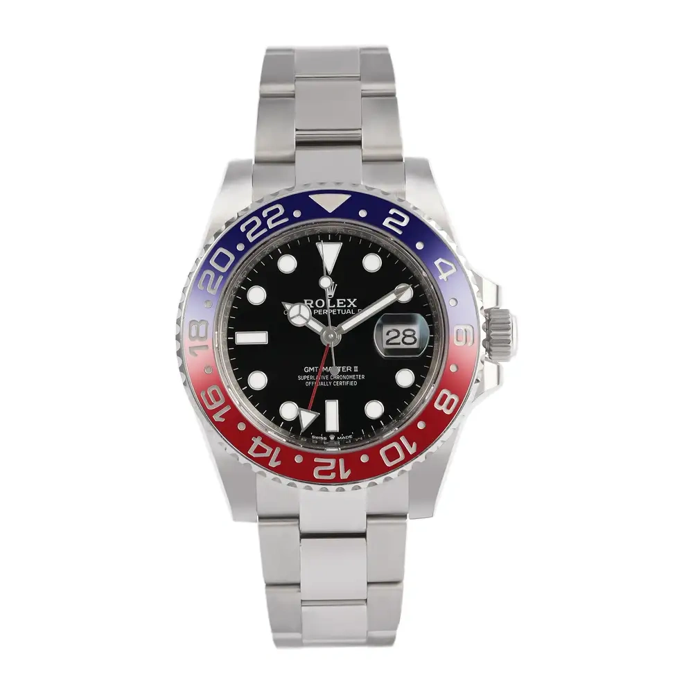 GMT Master II Red and Blue Bezel on Oyster