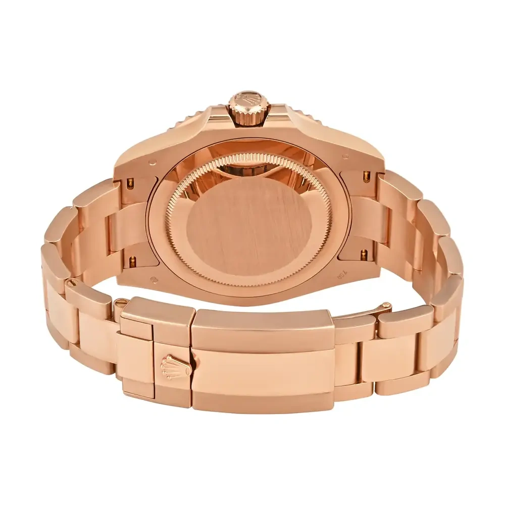 GMT Master II Rose Gold Brown and Black Bezel