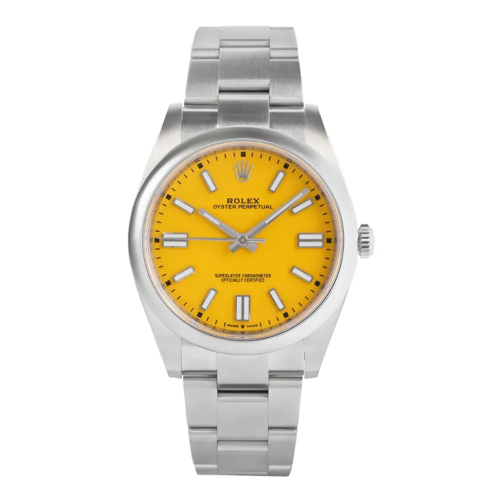 Oyster Perpetual Yellow Dial 41mm