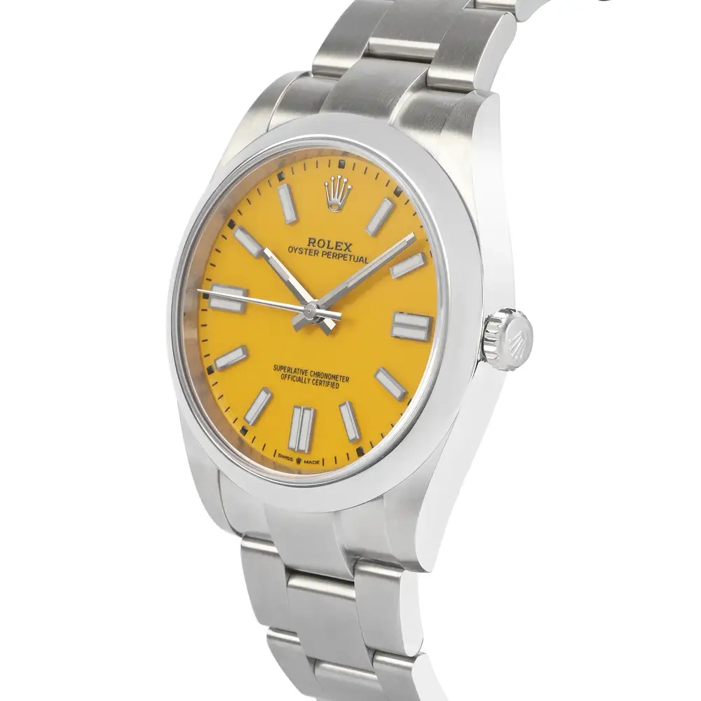 Oyster Perpetual Yellow Dial 41mm