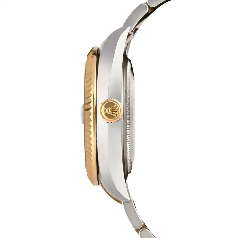 Sky-Dweller Black Dial Steel and Gold