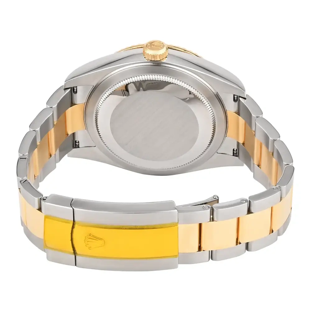 Sky-Dweller Black Dial Steel and Gold