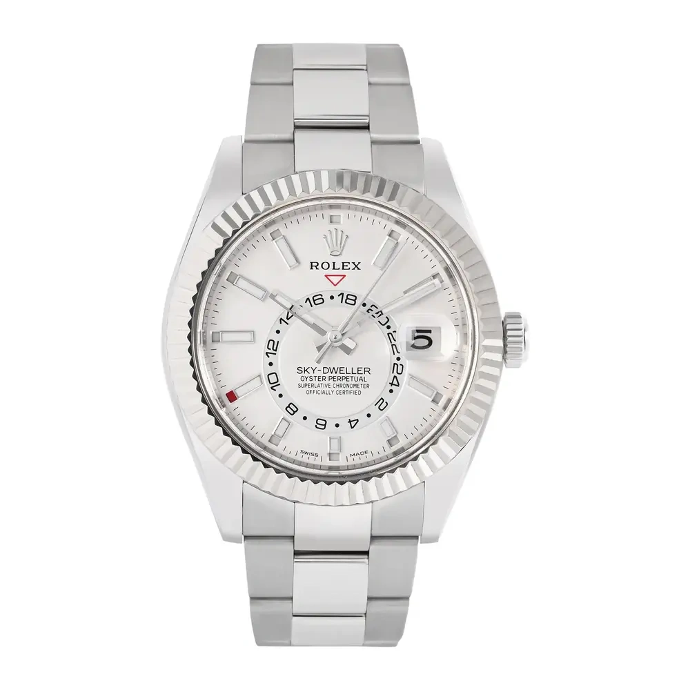 Sky-Dweller Oystersteel and White Gold
