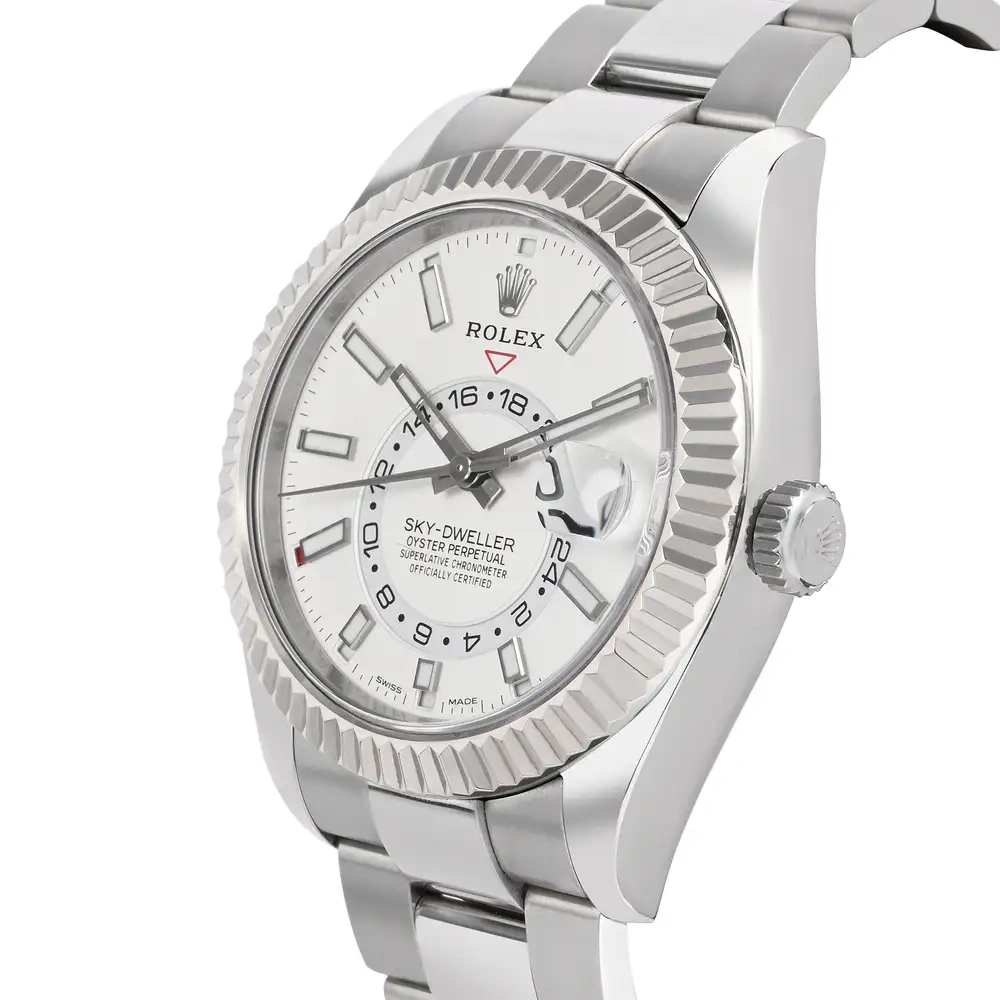 Sky-Dweller Oystersteel and White Gold