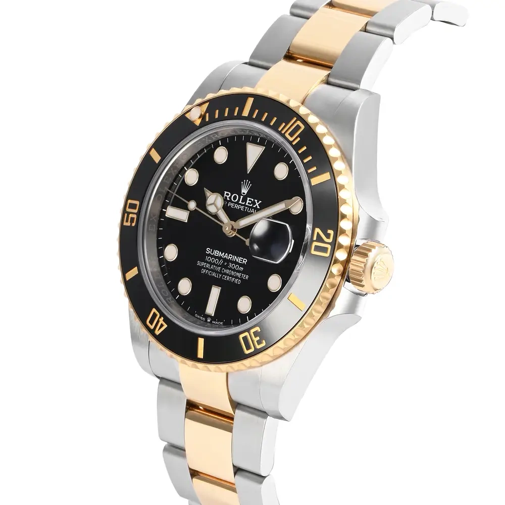 Submariner Black Dial Steel and Gold