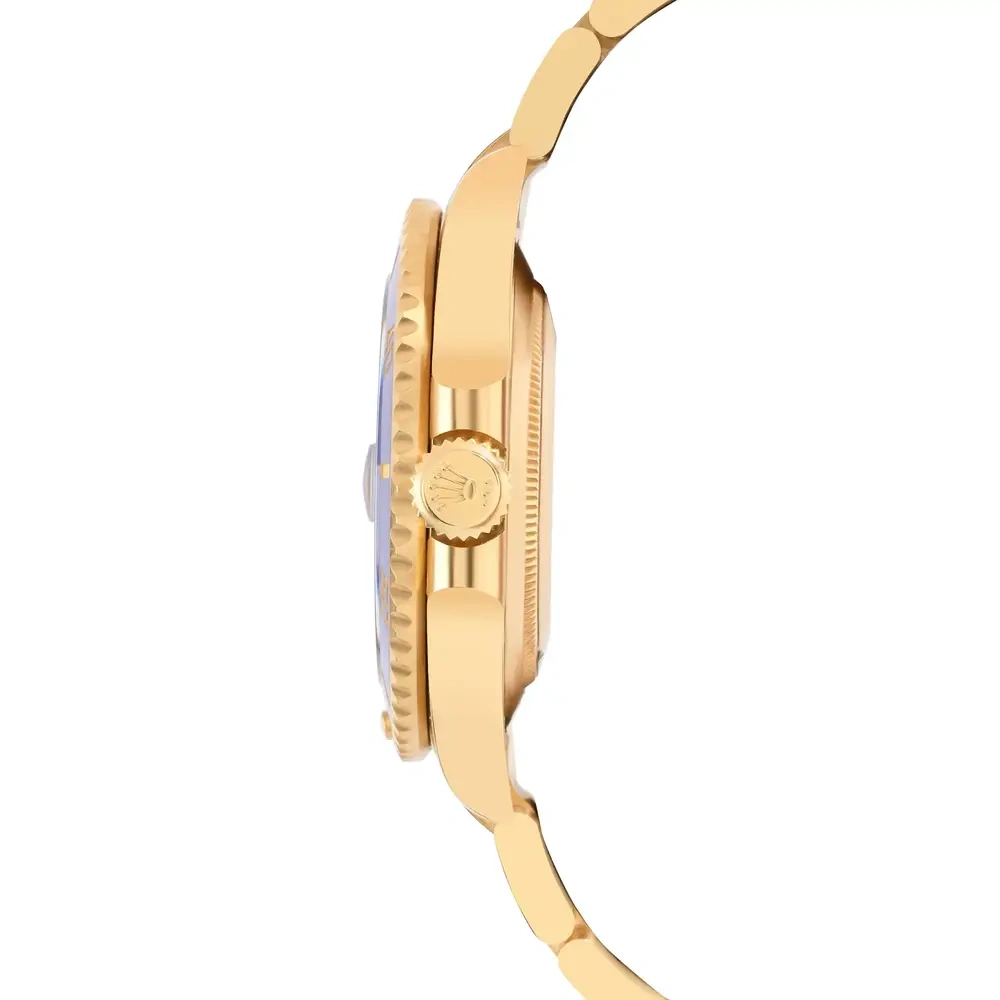 Submariner Blue Dial Blue Bezel Yellow Gold
