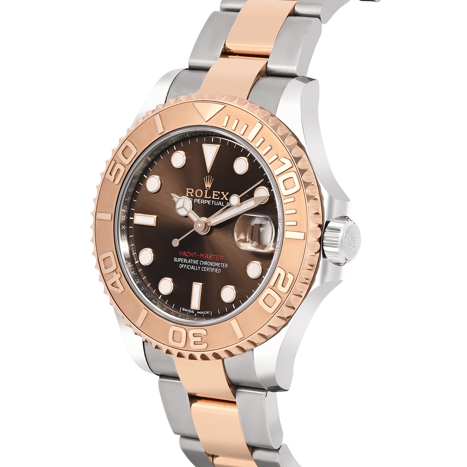 Yacht-Master Steel & Everose Gold Chocolate Dial