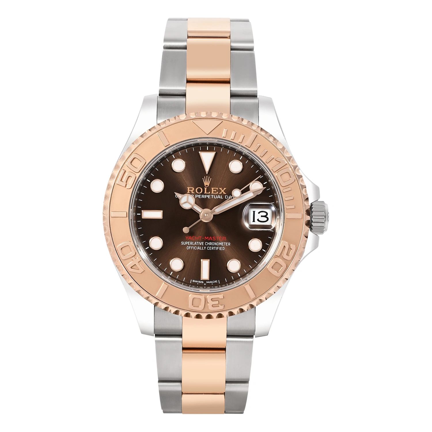 Yacht-Master Steel & Everose Gold Chocolate Dial