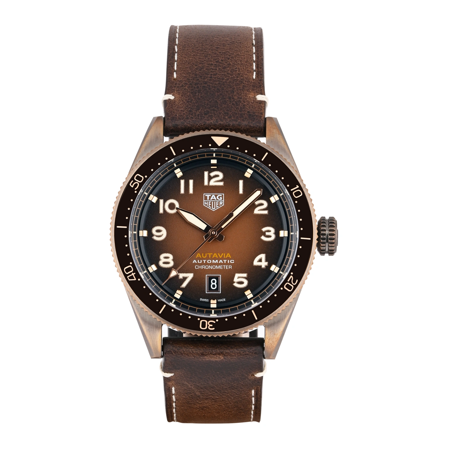Autavia Automatic Chronometer Bronze Watch