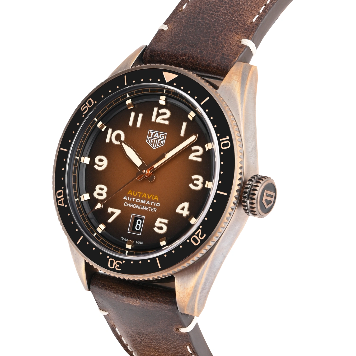 Autavia Automatic Chronometer Bronze Watch