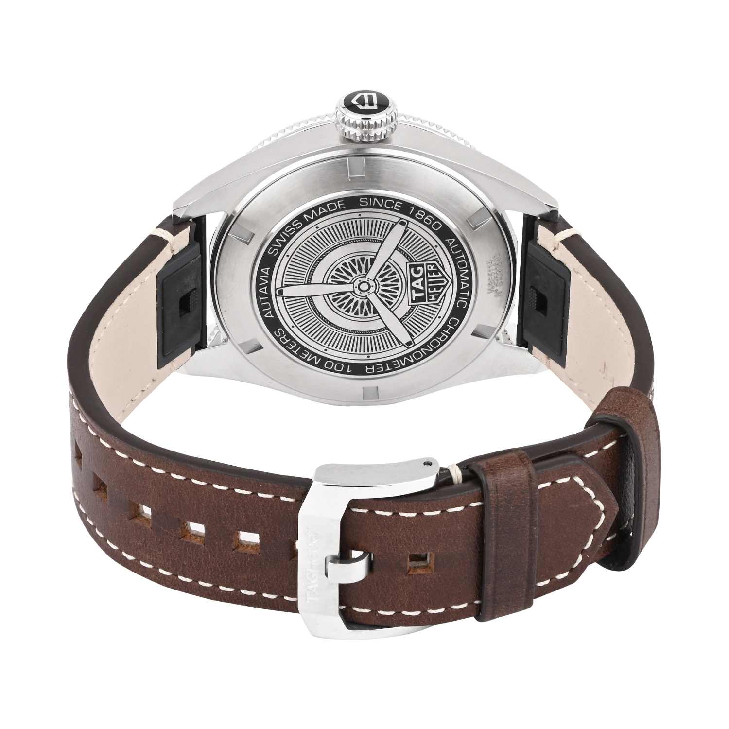 Autavia Automatic Chronometer Brown Dial Watch