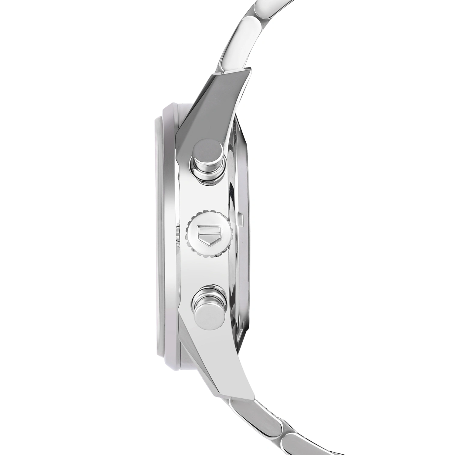 Carrera Calibre 16 Automatic Chronograph Silver Dial Steel Bracelet (Day-Date)