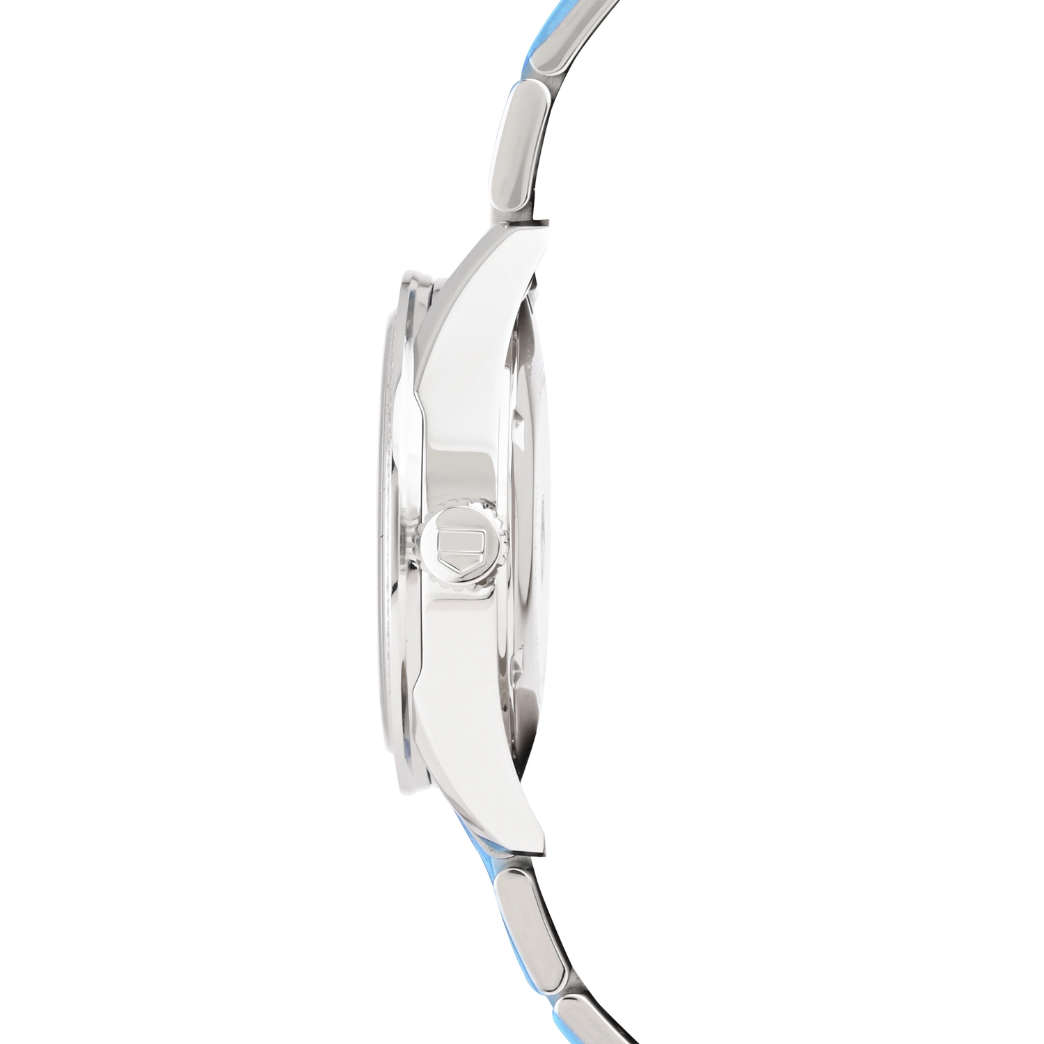 Carrera Quartz Diamond Bezel Silver Dial Steel Bracelet