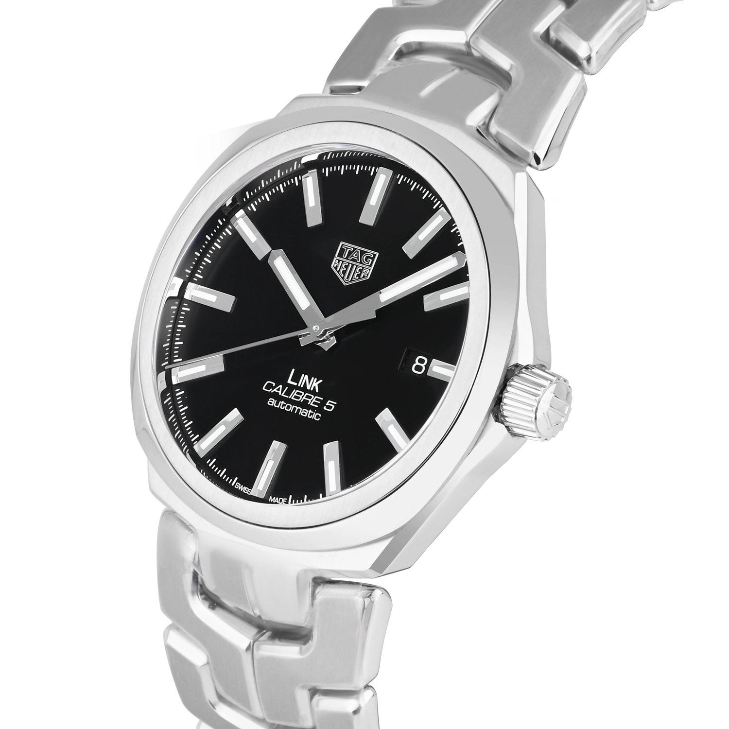 Link Calibre 5 Black Dial Automatic Watch