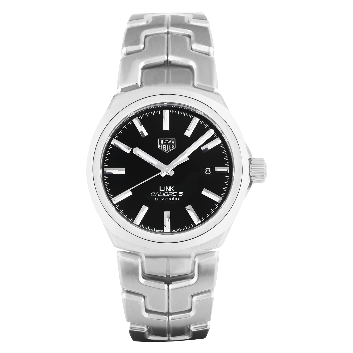 Link Calibre 5 Black Dial Automatic Watch