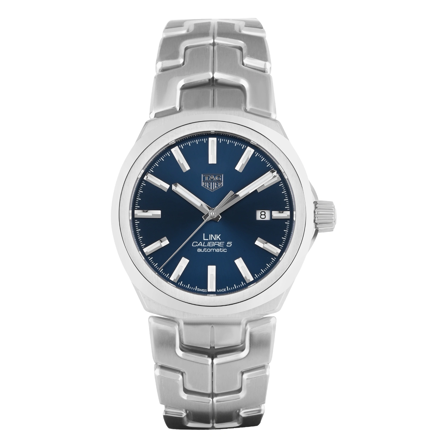 Link Calibre 5 Blue Dial Automatic Watch