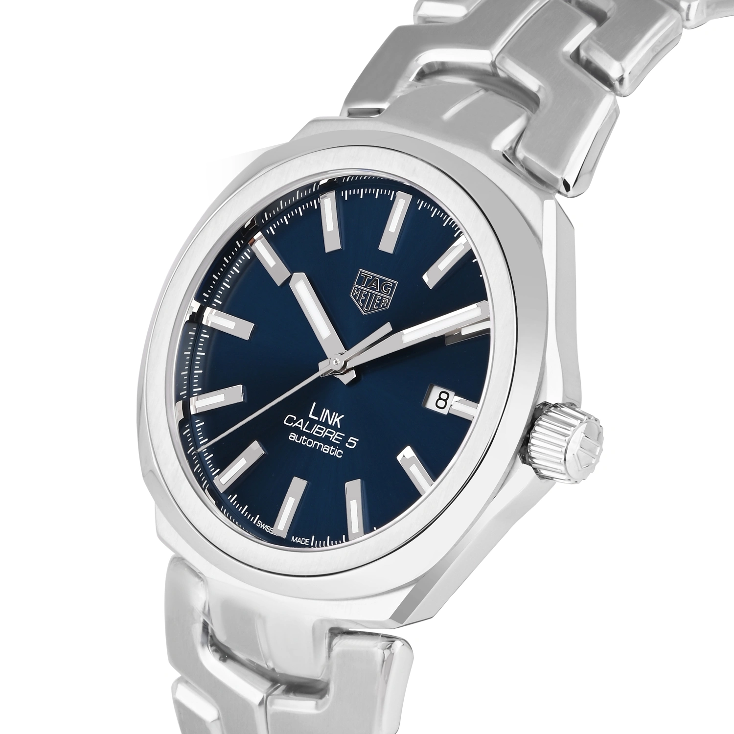 Link Calibre 5 Blue Dial Automatic Watch