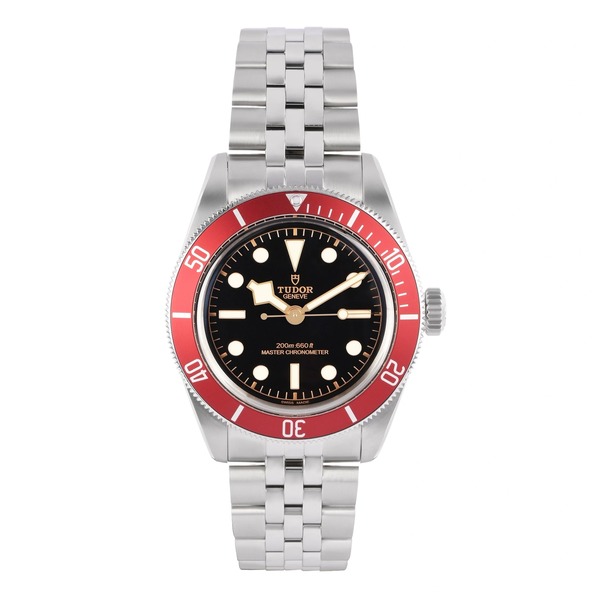 Black Bay Red Bezel on Jubilee
